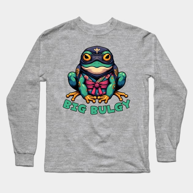 Frog thief Long Sleeve T-Shirt by Japanese Fever